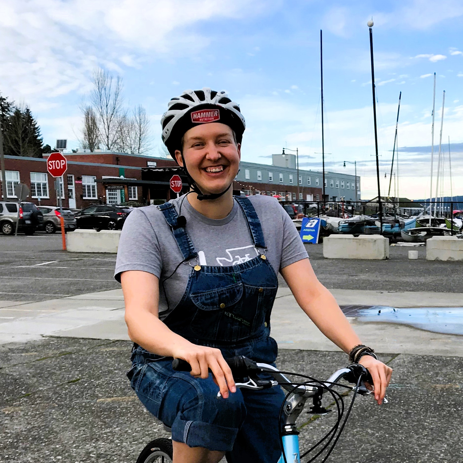 Staff member Amy Korver, who inspired Cascade to implement sliding-scale pricing. 