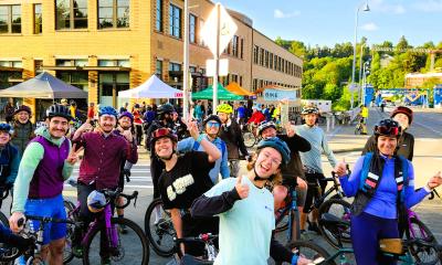 Thumbs up if you like biking everywhere