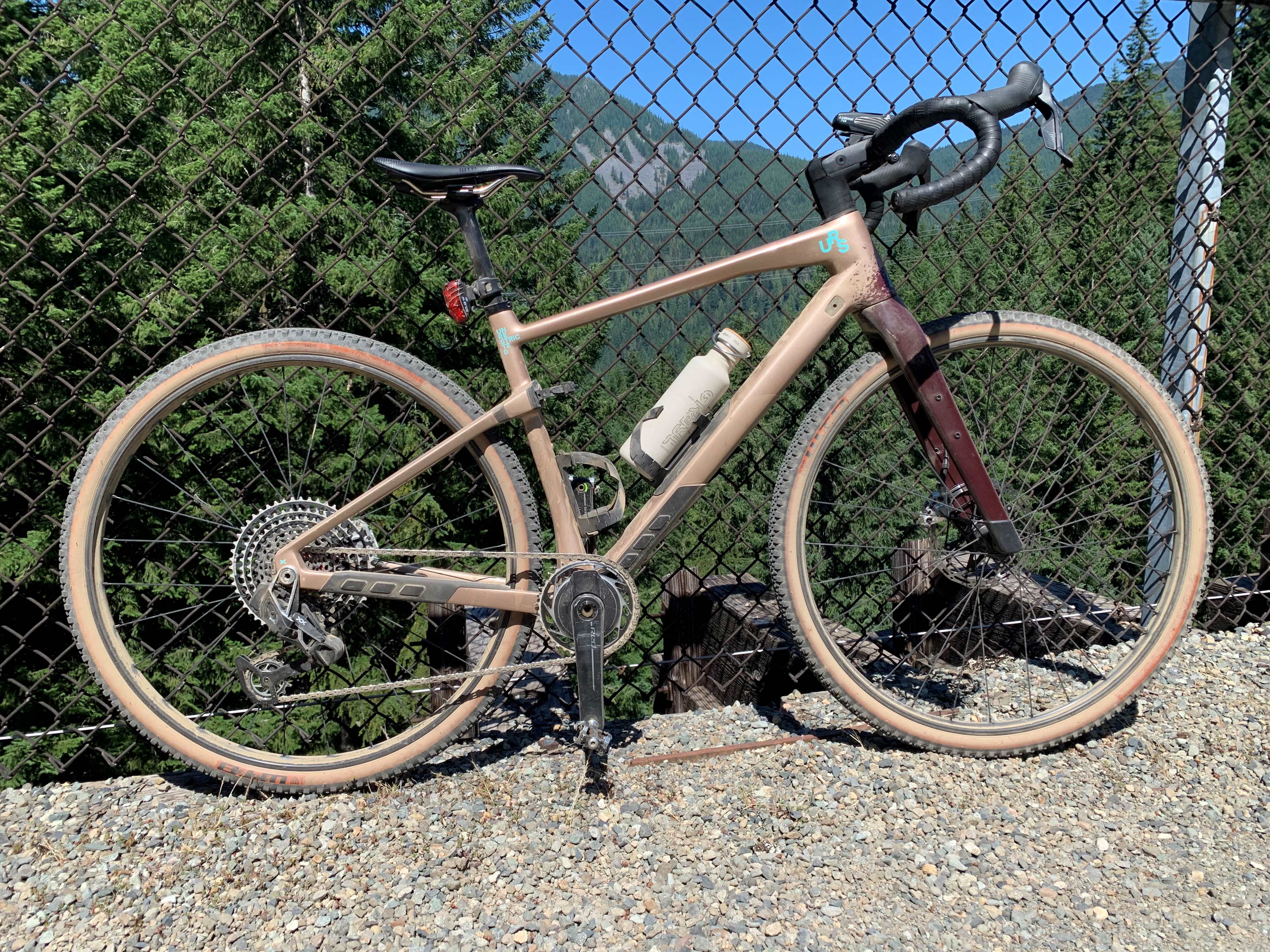 The URS takes in the view during the Iron Horse Gravel Ride