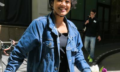 Bikes are for carrying flowers