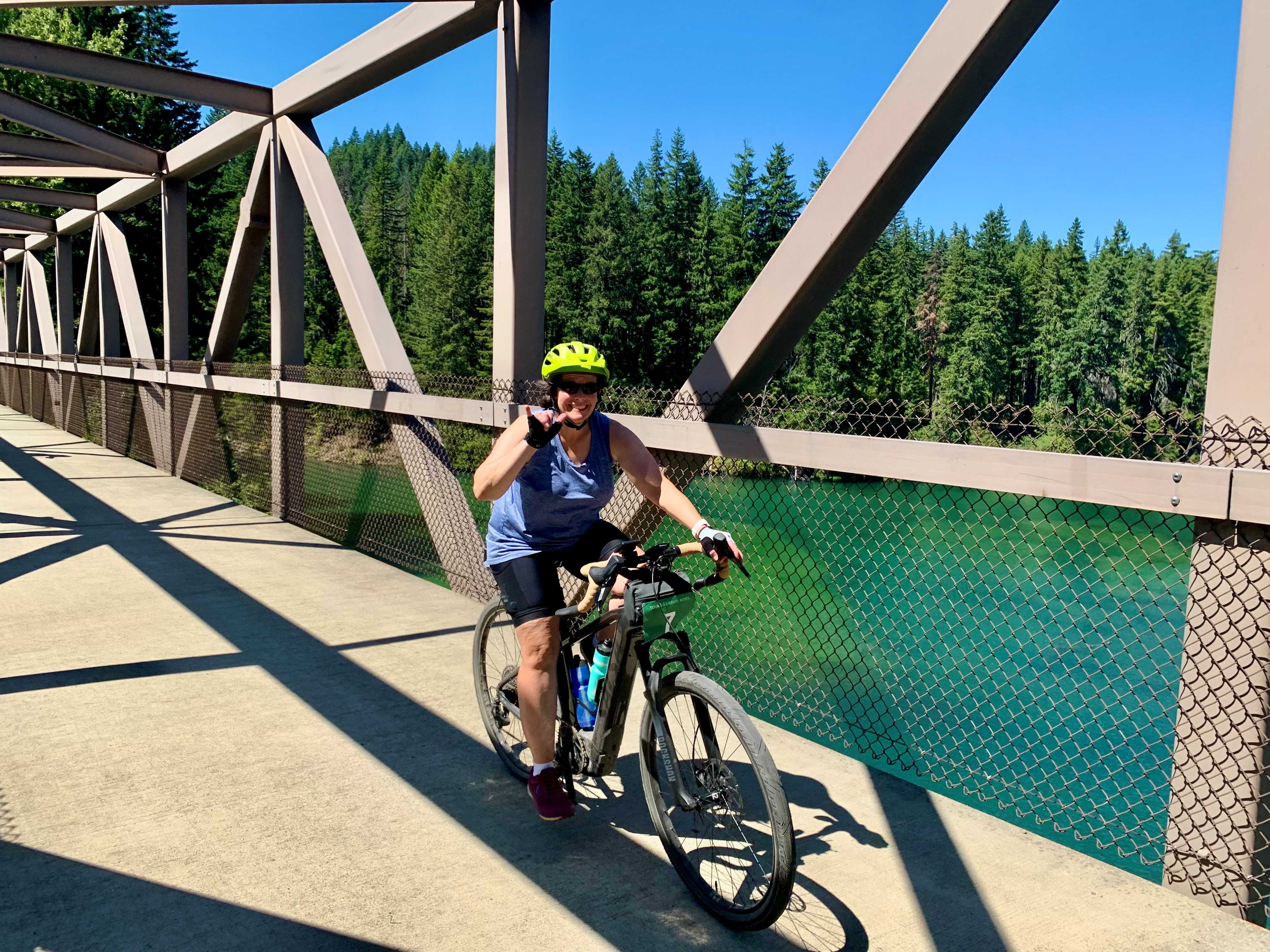 Happy to be on the Iron Horse Gravel ride