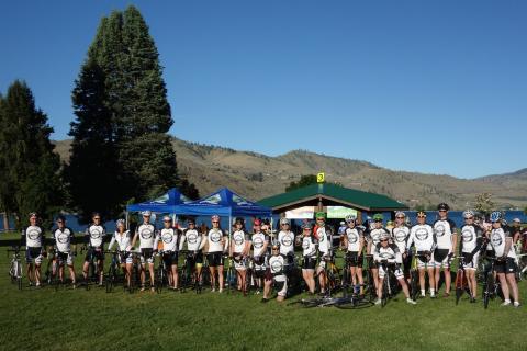 High Performance Cycling Team photo.