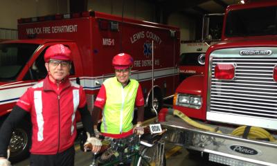 Two Medical Rides starting at a fire department