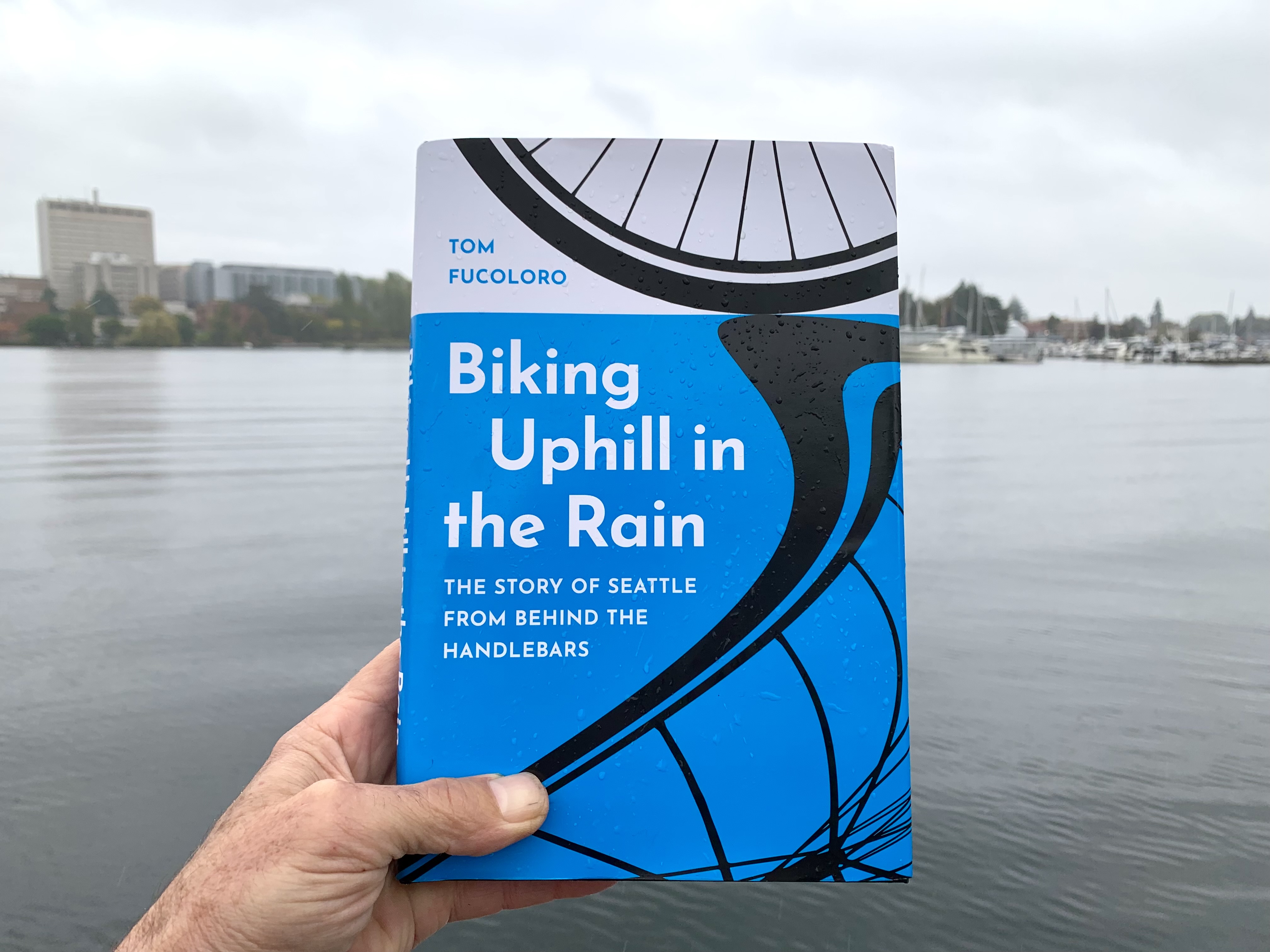 Biking Uphill in the Rain