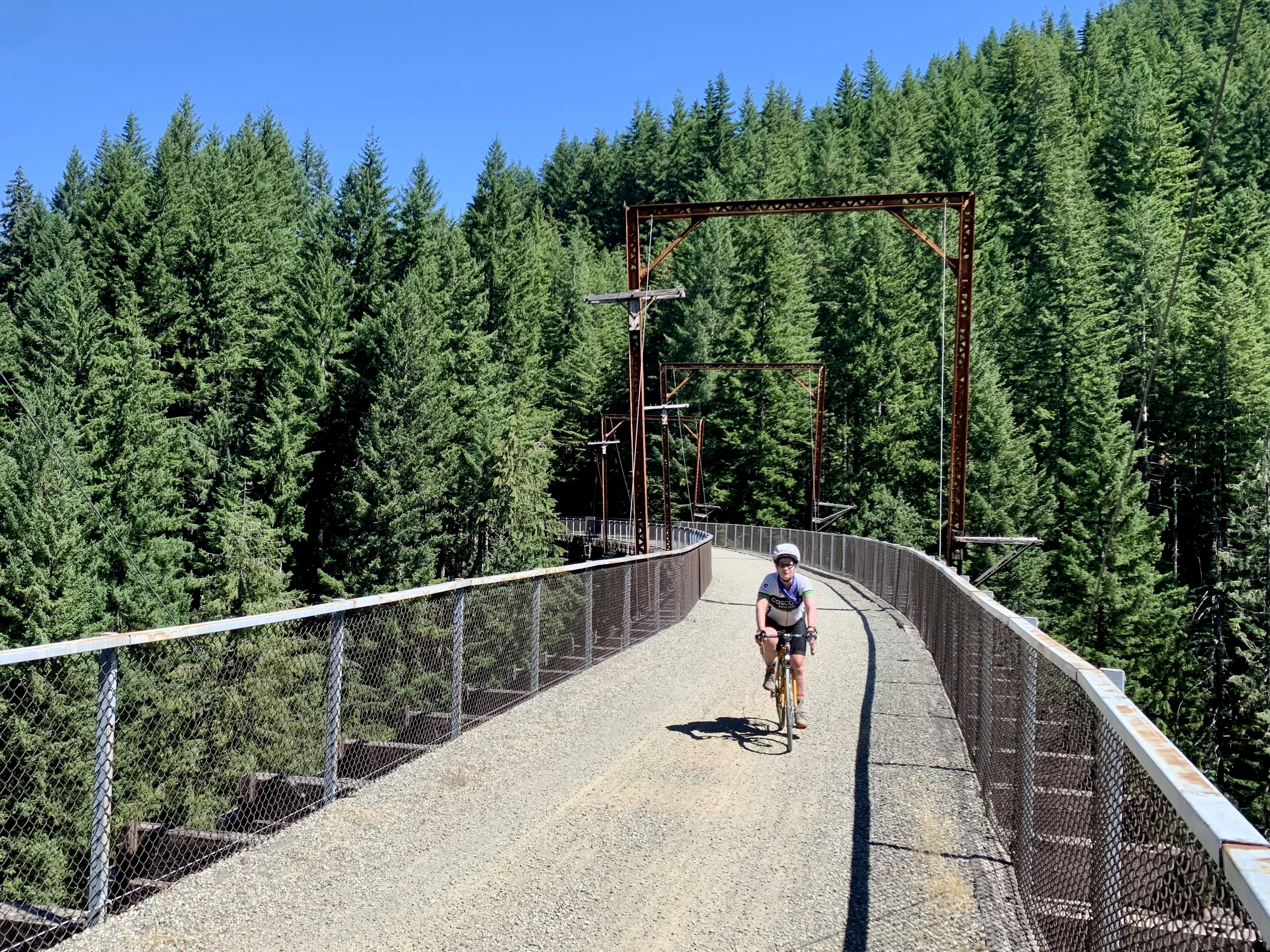 The views and bike bridges are astounding