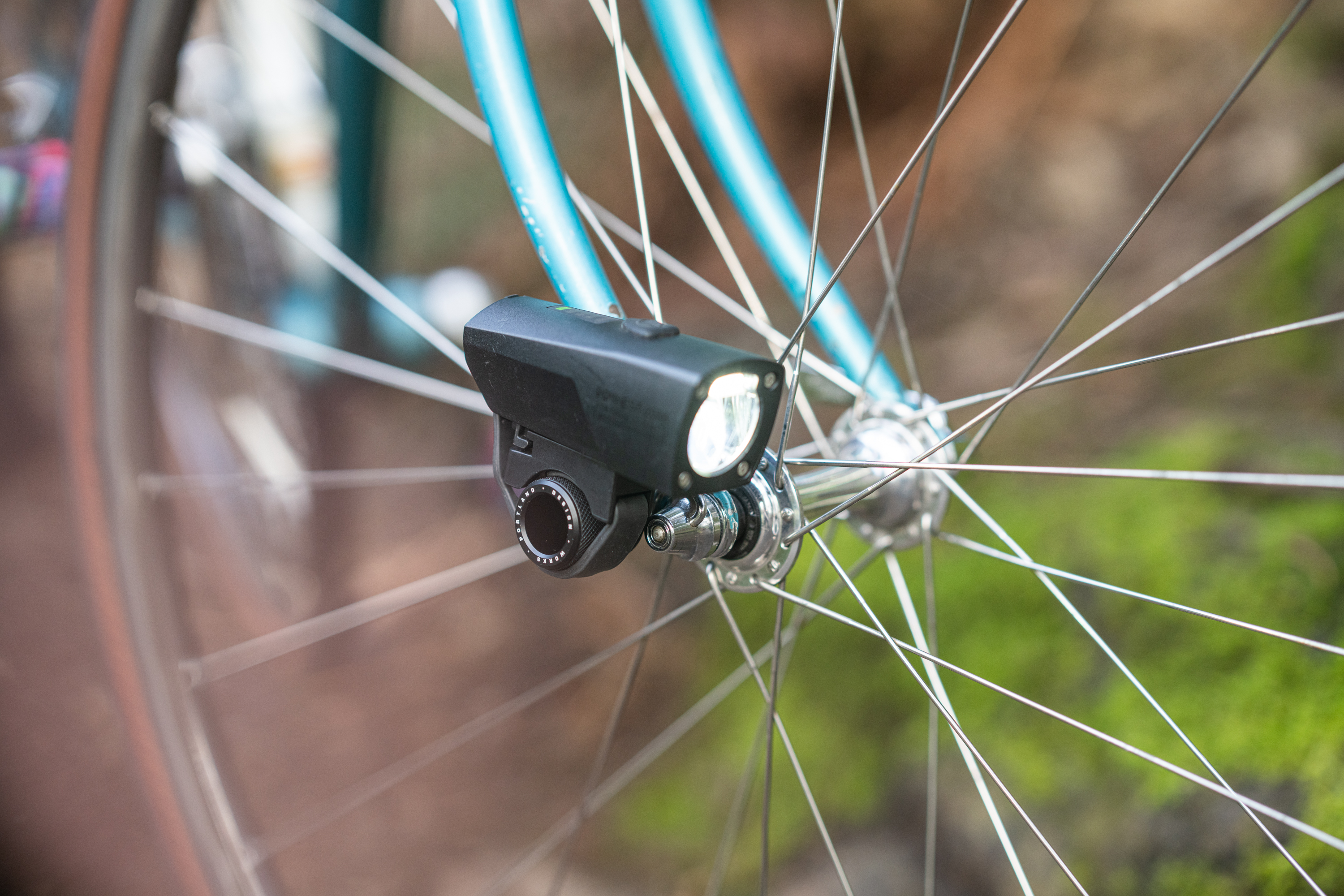 headlight on light nug