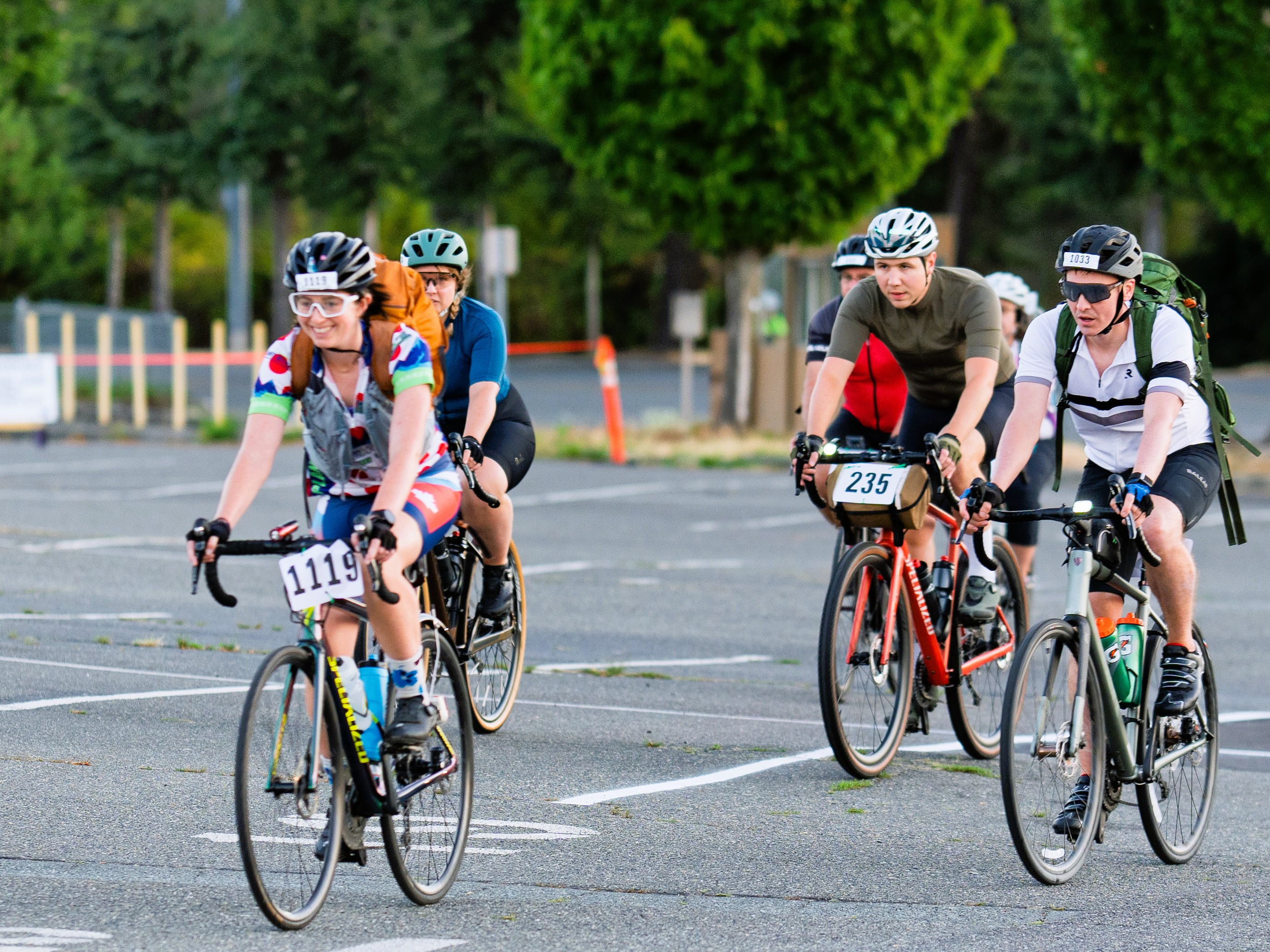 Riders depart from UW