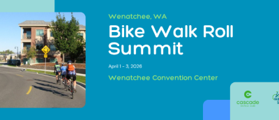 Wenatchee April 1-3 2026 Bike Walk Roll Summit header