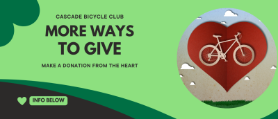 More Ways to Give to Cascade Bicycle Club