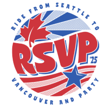 RSVP 2025 logo with stars, stripes, and maple leaf.